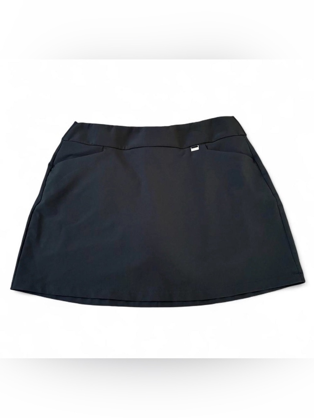 Greg Norman Black Play Dry Golf Tennis Skort Skirt Womens Large